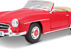 Maisto Mercedes-Benz 190SL 1955 1:18 červená
