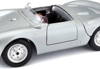 Maisto Porsche 550 A Spyder 1:18 stříbrná