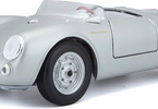 Maisto Porsche 550 A Spyder 1:18 stříbrná
