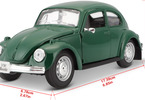 Maisto Volkswagen Beetle 1:24 zelená