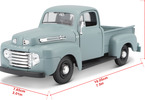 Maisto Ford F-1 PickUp 1948 1:25 šedomodrá