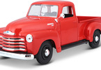 Maisto Chevrolet 3100 Pickup 1950 1:25 oranžová