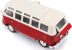 Maisto Volkswagen Van Samba 1:25 bílo/červená