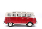 Maisto Volkswagen Van Samba 1:25 bílo/červená