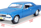 Maisto Chevrolet Chevelle SS 396 1966 1:24