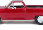 Maisto Chevrolet El Camino 1965 červená metalíza