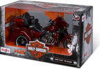 Maisto Harley-Davidson Trikes - CVO Tri Glide 2021 1:12 červená metalíza