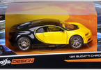 Maisto Bugatti Chiron Exotics 1:24 žluto-černá