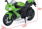 Maisto Kawasaki Ninja ZX-10R 1:12 se stojánkem