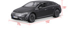 Maisto Mercedes-Benz EQS 2022 1:24 šedá metalíza