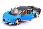 Maisto kit Bugatti Chiron 1:24 modrá