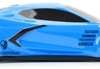 PROTOform karosérie 1:7 Chevrolet Corvette C8 modrá: Arrma Felony