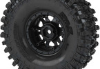 Pro-Line kolo 1.9", pneu Hyrax Predator, disk Impulse H12 černo-stříbrný (2)