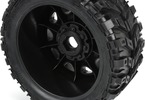 Pro-Line kolo 5.7", pneu Masher X HP Belted, disk Raid H24 černý (2)