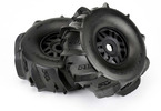 Pro-Line kolo 2.4/3.3", pneu Dumont, disk H17 černý (2)