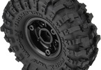 Pro-Line Wheels 1.0", MT Baja Pro X F/R Tires, wheels H7mm (4)