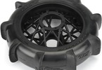 Pro-Line 1/4 Roost MX Sand/Snow Paddle Rear Tire MTD Black (1): PROMOTO-MX