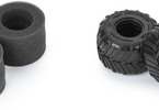 Pro-Line 1/18 Dreadnaught 1.25"/1.75" F/R MT Tires (2): Mini LMT