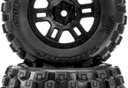 Pro-Line kolo 1:16, pneu Badlands, disk černý H12mm (2): Arrma Mini Kraton