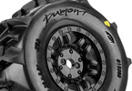 Pro-Line kolo 1:16 s pneu Dumont Paddle, disk Split Six černý, 12mm (4): Arrma Mojave Grom