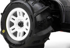Pro-Line kolo 1:16 s pneu Dumont Paddle, disk Split Six bílý, 12mm (2): Arrma Mini Kraton