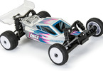 Pro-Line 1/24 Electron 2.0 Buggy Tires Mounted 7mm White (4): Micro-B