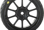Pro-Line Wheel 1/14 Vector Tire MTD 12mm Black Mach 10 Wheel (4): Typhon Grom