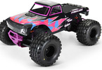 Pro-Line Wheel 2.6" Dirt Hawg 2.0 F/R  MT Tires Mounted (2):  Arrma Quake, Gorgon