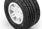 Pro-Line kolo 1:16 s pneu Menace Street, disk Split Six bílý, 12mm (2): Arrma Mini Kraton