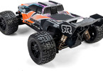 Pro-Line kolo 1:16 s pneu Jaeger, disk Split Six černý 12mm (2): Arrma Mini Kraton