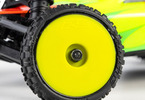 Pro-Line 1/24 Wedge Front and Prism Rear Carpet Tires Mounted 7mm, Yellow (4): Losi Micro-B