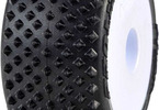 Pro-Line kolo 1:28 kobercové Prism, disk bílý, Hex 7mm (4): Losi Micro-T