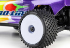Pro-Line kolo 1:28 kobercové Prism, disk bílý, Hex 7mm (4): Losi Micro-T