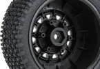 Pro-Line kolo 2.2/3.0", pneu Gladiator M2, disk Raid H12 černý (2)