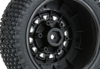 Pro-Line Wheels 2.2/3.0", Gladiator M3 SC Tires, Raid H12 Black Wheels (2)