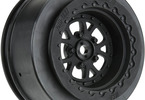 Pro-Line Wheels 2.2/3.0" Pomona Drag Spec Rear H12 Drag Black (2)