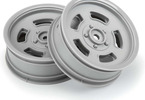 Pro-Line Wheels 2.2" Slot Mag Drag Spec Front H12mm Drag (2) Gray