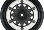 Pro-Line Wheels 2.2/3.0" Raid Bead-Loc H12/H14 SC Silver/Black (2)