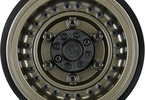 Black Rhino Armory Gunmetal 2.9" Aluminum Dual Offset (+5/+10) Wheels for Axial SCX6