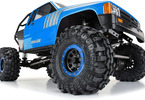 Pro-Line Steelies Stamped Steel 2.9" Dual Offset SCX6 Wheels Blue/Black