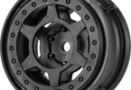 Pro-Line 1/10 Holcomb F/R 1.55" 12mm Crawler Bead-Loc Wheels (2) Black