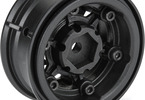 Pro-Line 1/10 Holcomb F/R 1.55" 12mm Crawler Bead-Loc Wheels (2) Black