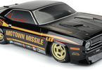 Pro-Line Body 1/10 1972 Plymouth Barracuda Motown Missile (Black): Drag Car