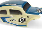 Pro-Line karosérie Class 1 VW brouk modrá, kola Chrome Diablo 12mm s pneu Flat Iron: Arrma Typhon Grom