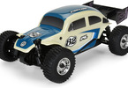 Pro-Line karosérie Class 1 VW brouk modrá, kola Chrome Diablo 12mm s pneu Flat Iron: Arrma Typhon Grom