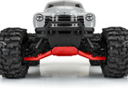 Pro-Line kluzná deska přední a zadní Bash Armor červená: Arrma 3S
