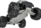 Pro-Line ramena přední Bash Armor šedé: Arrma 3S
