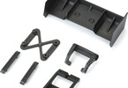 Pro-Line 1/18 Sector Wing Set and Roof Skids Black: Granite GROM