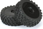 Pro-Line kolo 3.3", pneu Badlands MX M2 Buggy, disk H17 černý (2)