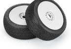 Pro-Line Wheels 3.3", Hex Shot S3 Buggy Tire, H17 White Wheel (2)